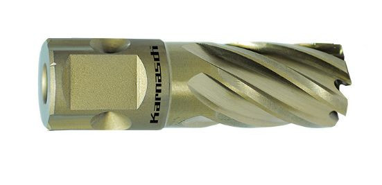 Karnasch HSS-XE Kernbohrer Gold-Line mit Nitto Uni-Schaft, Durchmesser: 16 mm - Bild 1
