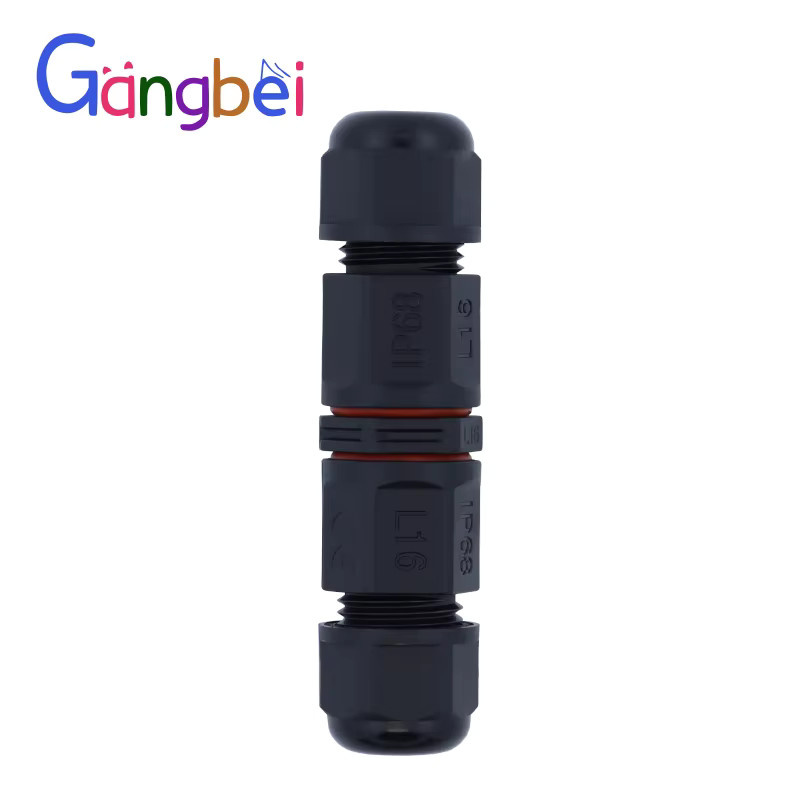 Gangbei IP68 Wasserdichter Kabelstecker mit 2/3/4 Pin Schraubverdrahtungsklemmen als Drahtverbinder für elektrische Lichtanschlusskästen - Bild 1
