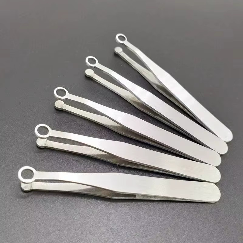 Pinzette und Schere aus Edelstahl, Augenbrauen- und Nasenhaartrimmer, Unisex - Bild 3