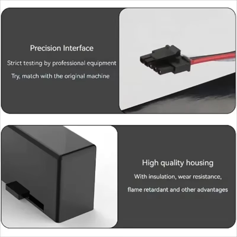 Original VIOMI Akku für V2 Pro Saugroboter, 14,4 V, 6800 mAh, Schwarz - Bild 4
