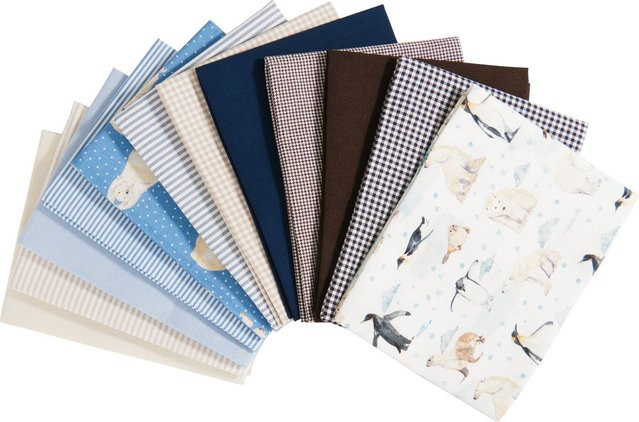 Westfalenstoffe Stoffpaket Polar-Friends in Multicolor mit Oeko-Tex Standard 100 - Bild 1