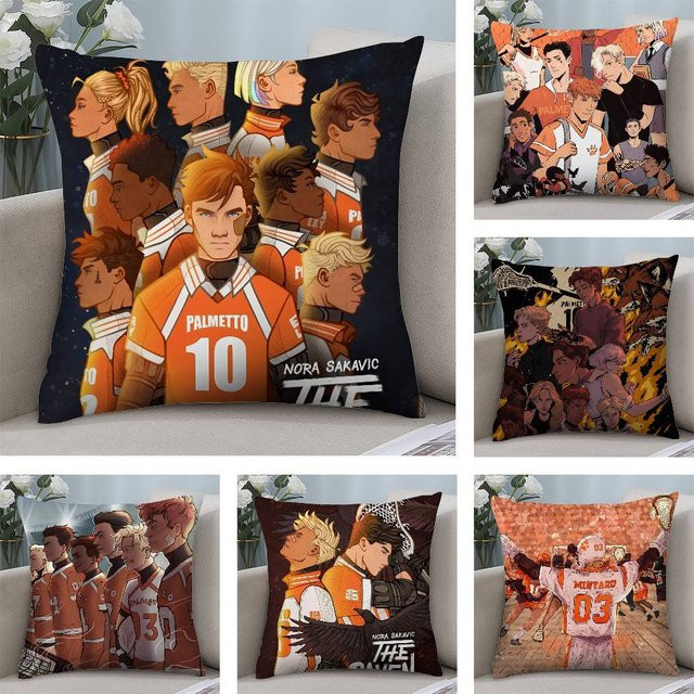 AFTG A-All For The Game Kissenbezug aus Plüsch, quadratisch, Multicolour, B/T/H: 30 x 30 x 30 cm - Bild 1