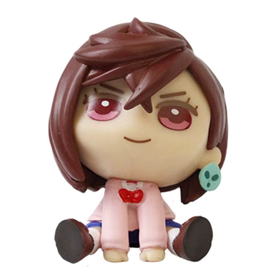 Bandai Q-Version Figuren Set aus 4 Stück mit Ayase Momo, Takakura Ken und Glückskatze in Multicolor aus PVC als Desktop-Dekoration - Bild 2