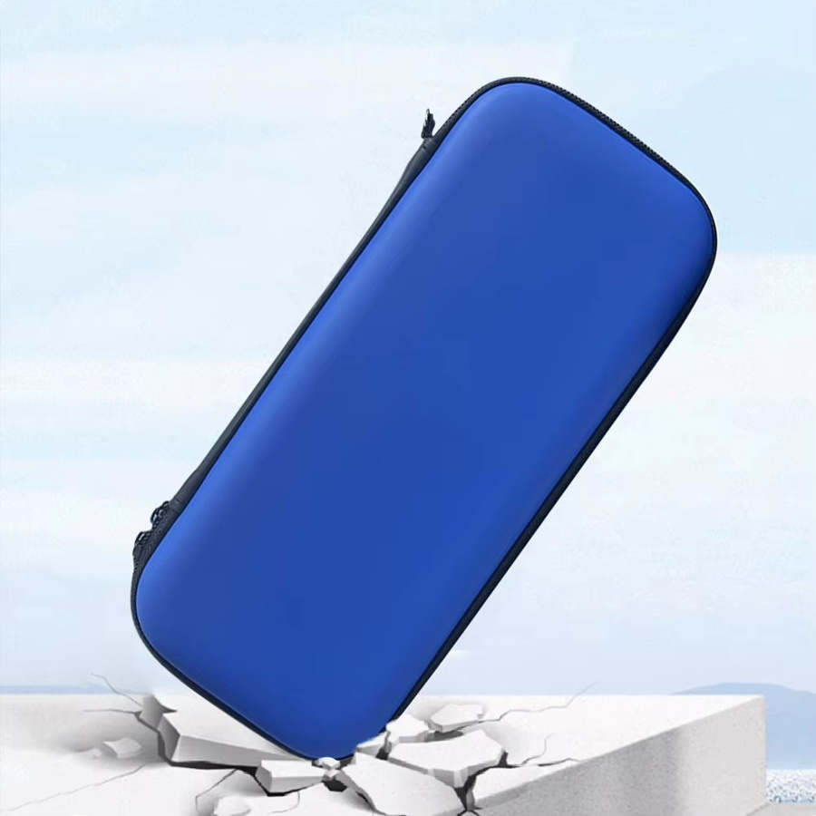 VODOOL Schlanke Reise-Aufbewahrungstasche aus EVA Hartschale für Nintendo Switch und Switch 2, Farbe: Rot - Bild 4