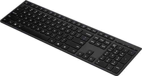 Lenovo Bluetooth Funk Tastatur Schwarz mit numerischem Tastenfeld QWERTZ Scissor-Technik - Bild 1