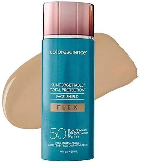 SPF Getönte Selbstbräunungs-Foundation, Medium, LSF 50, 55 ml - Bild 1