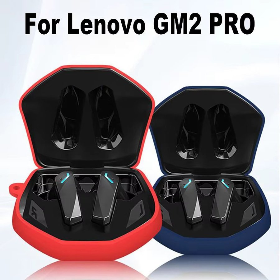 Silikon Aufbewahrungstasche für Lenovo GM2 Pro Wireless Headset mit Karabiner in Schwarz - Bild 2