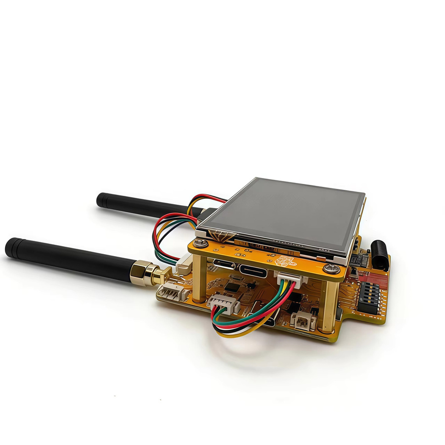 Heltec Automation NM-RF-Hat Companion Hat Multi-Band RF für CYD Bruce ESP32-2432S028 mit IR TX/RX, NRF24, PN532, CC1101, 433M OOK, Power Management und TF Slot in Multicolour - Bild 3