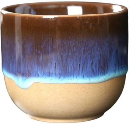 Handgefertigte Keramiktasse von MysticMoon aus Steingut in Braun, 150 ml - Bild 1