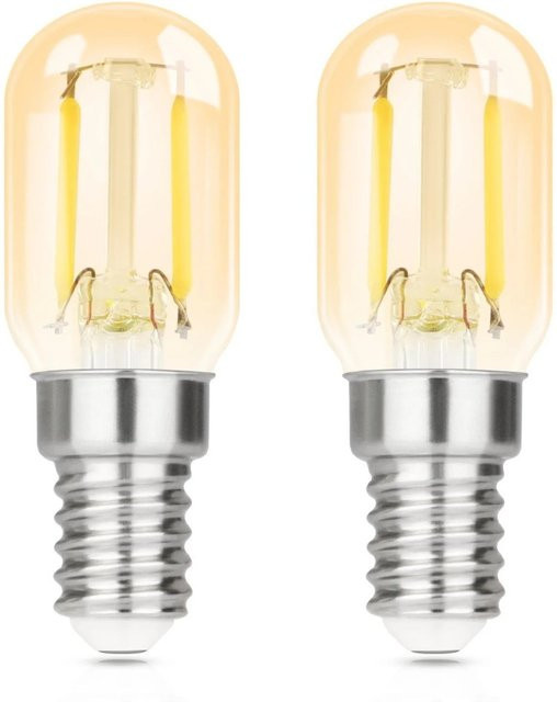 NETTLIFE LED Glühbirne Retro Filament aus Glas in Braun mit E14 Sockel und Cool White Lichtfarbe - Bild 1