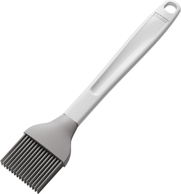 Zenker Backpinsel breit Pure Elegance aus Silikon, hellgrau - Bild 1