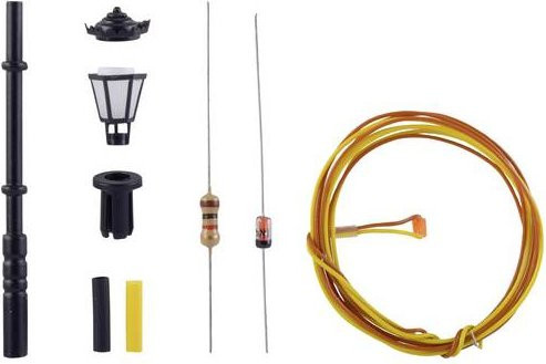 Viessmann Modelltechnik Parklaterne einfach, Bausatz, Metall, 1:120 (Spur TT) - Bild 1