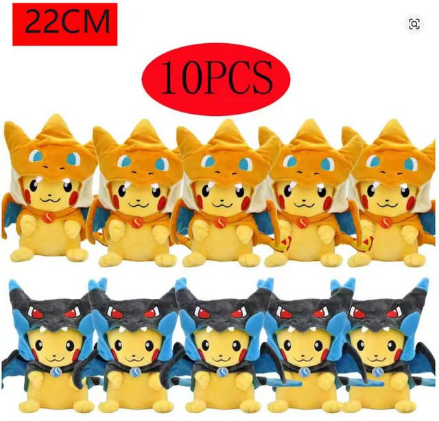 TOMY Pokémon Pikachu Plüsch, Stofftiere, 1-10 Stück - Bild 1