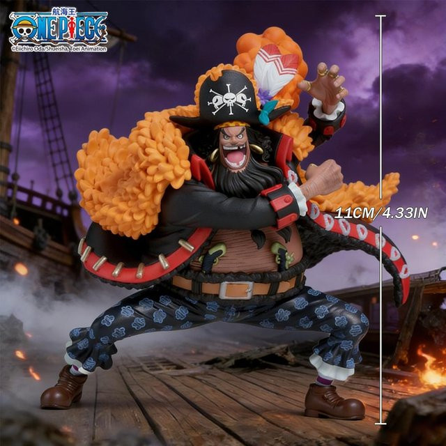 Yiran toy 1 One Piece Blackbeard Kampfhosen-Pose Figur ab 14 Jahren - Bild 1