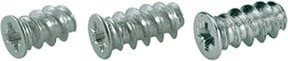 Hettich Direktbefestigungsschraube Pozidriv, verzinkt, Farbe: Silber, B/T/H: 3 x 11 x 6 mm - Bild 1