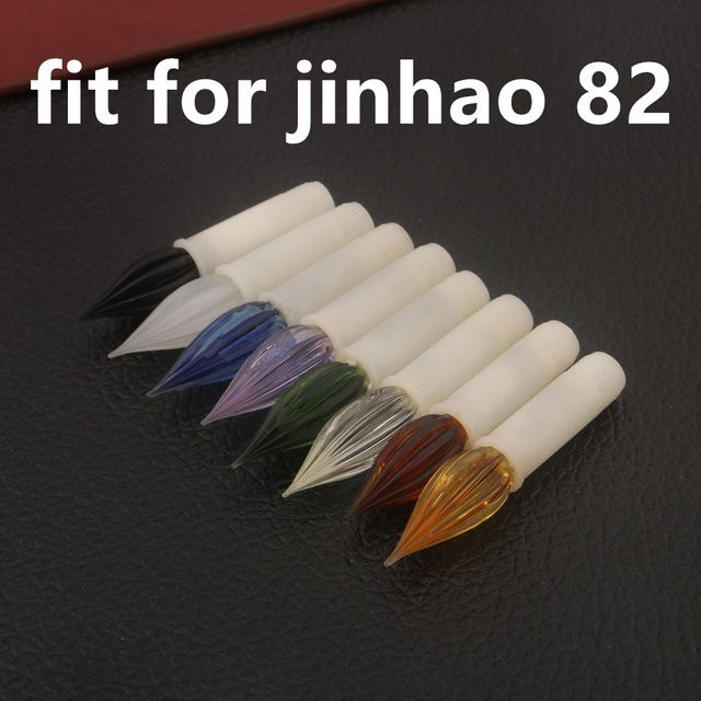 Glas-Stiftspitze für Jinhao 82 Brunnenfeder in Transparent und Multicolour - Bild 1