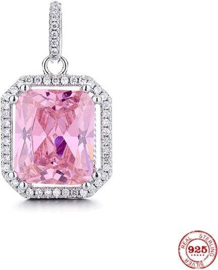 Wucifang Jewelry Anhänger, 925 Silber, Zirkonia, Damen - Bild 1
