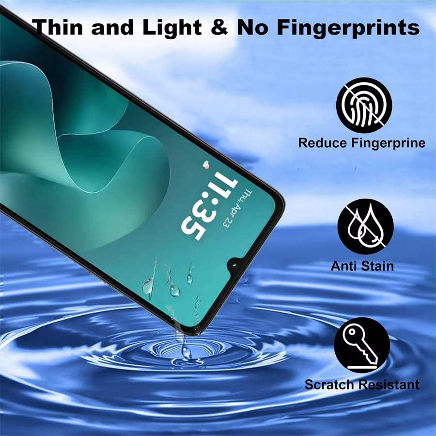 4 Stück Displayschutz aus gehärtetem Glas für Motorola Moto G06 Power, transparent - Bild 4