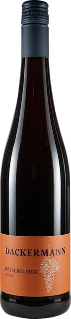 Dackermann Spätburgunder Rotwein, 2021, Rheinhessen, feinherb, 0,75 l - Bild 1