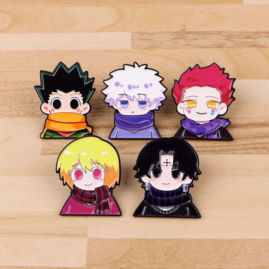 Crunchyroll Cartoon Killer Emaille-Pins, Abzeichen, Metal, Multicolour - Bild 2