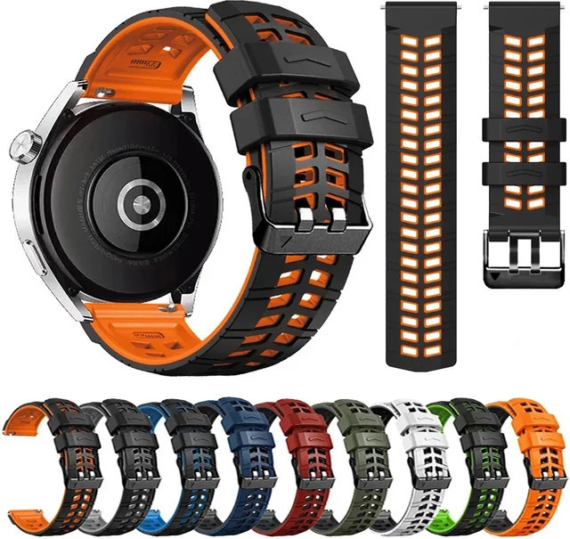 QCTOG Uhrenarmband Silikon, Unisex - Bild 1
