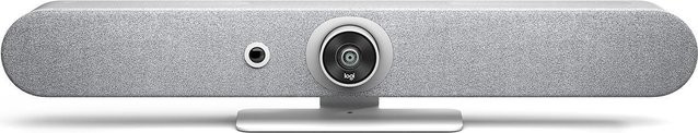 Logitech Rally Videokonferenzkomponente in Weiß und Grau mit USB-C, Bluetooth und Ethernet/LAN - Bild 1