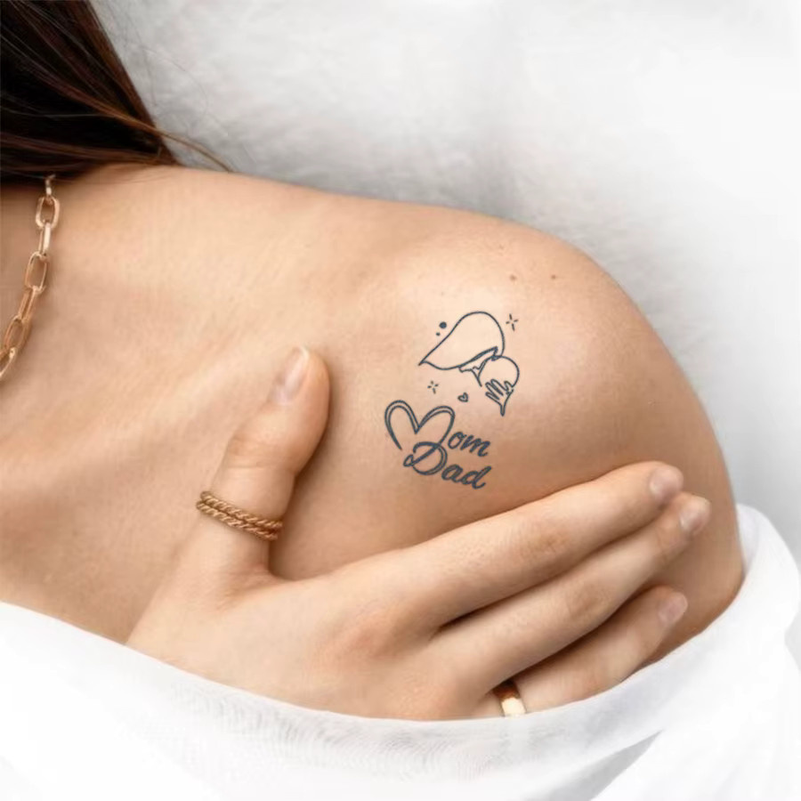 JKCODE TATTOO Wasserfeste Semi-Permanente Tattoos, Damen - Bild 2