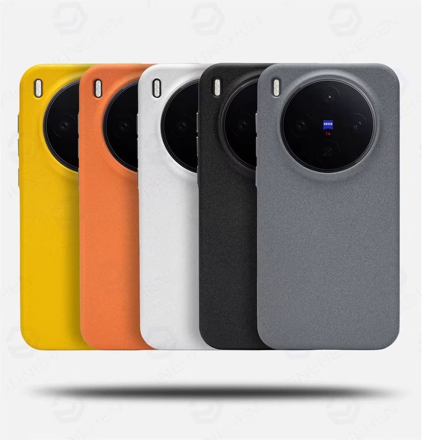 Business Slim Magnetic Frosted Sandstone Case für Vivo X300 Ultra, X300 Pro und X300S 5G, Farbe: Schwarz, Anti-Fingerprint Hard PC Cover mit MagSafe Kompatibilität - Bild 1