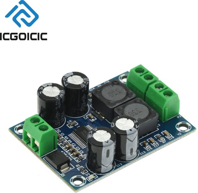 TPA3118 60 W Mono-Audioverstärkerplatine der Klasse D mit analogem Eingang für DIY-Soundsysteme und Heimkino, 10–24 V DC, 2–6 Ω - Bild 1