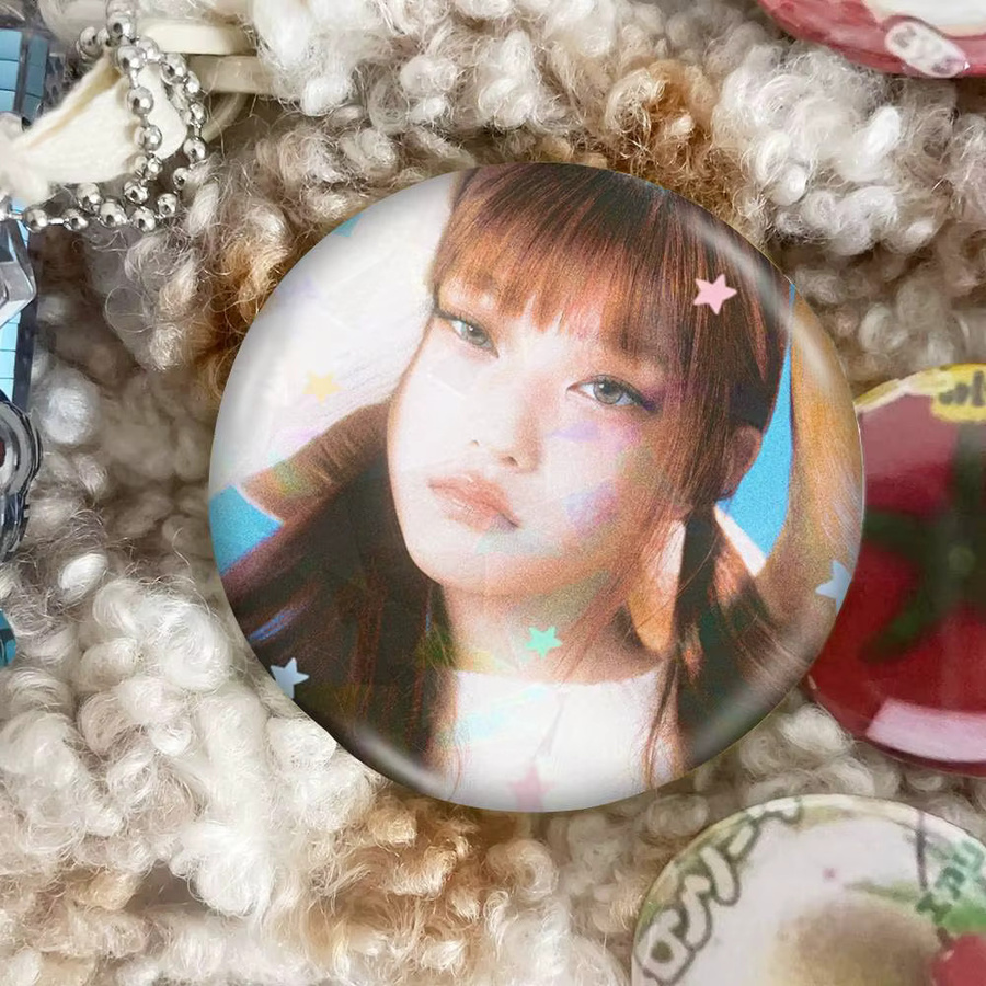 Brosche KPOP GIRL, bunt, verspielt - Bild 5