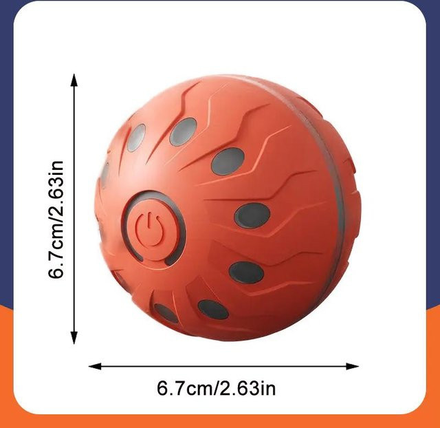 MARKET-3 Intelligenter Hundespielzeugball, interaktiv, elektronisch, USB-aufladbar - Bild 1