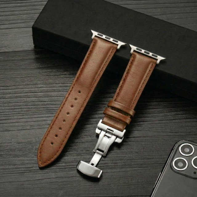 TINUORA Uhrenarmband Leder, Klassisch - Bild 1