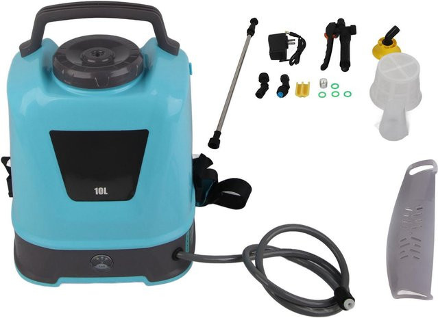 TOMTOP JMS Elektrisches Sprühgerät Blau und Schwarz, 10 l, Wiederaufladbares batteriebetriebenes Sprühgerät mit Griff - Bild 1