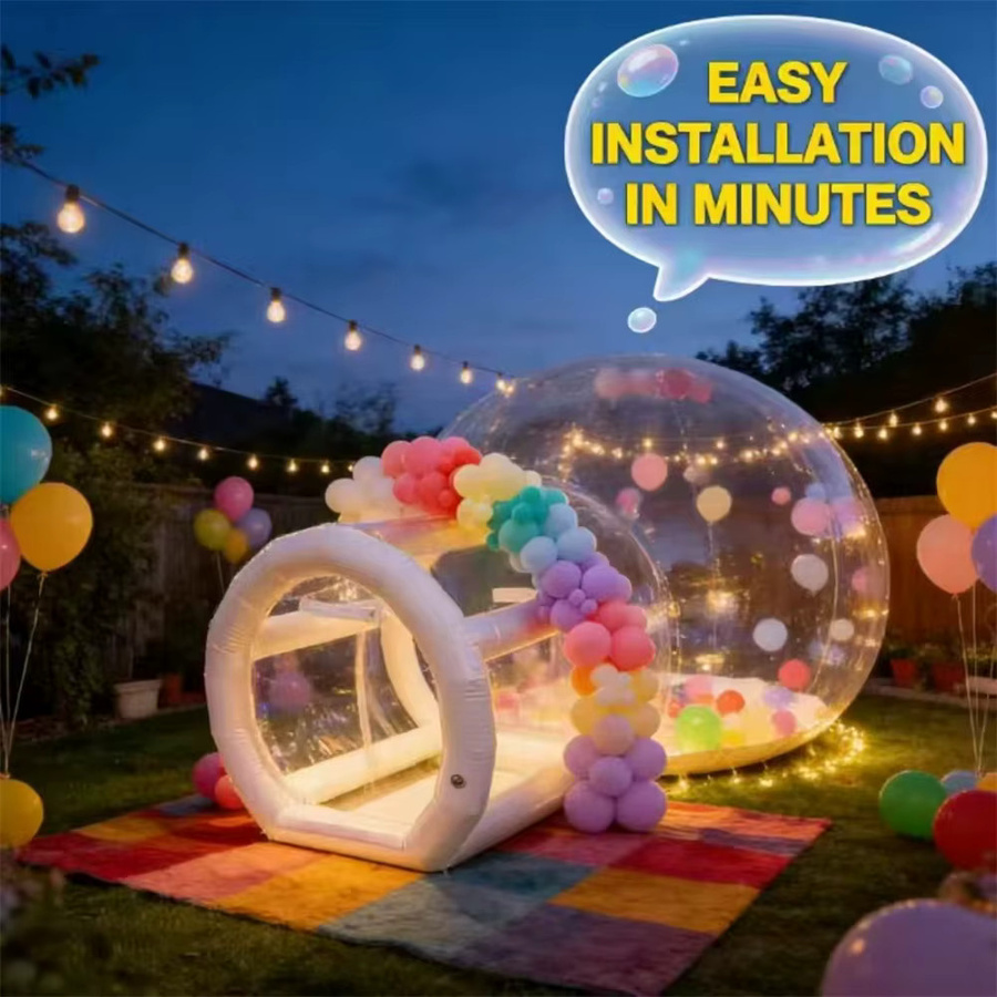 Aufblasbare Blasenhaus-Dekoration von UOSU aus PVC für Outdoor-Events, Markenpromotionen und Kinderpartys - Bild 3