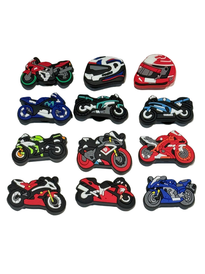 Happye&TiTi Charms Cartoon Motorrad Helm, Kinder - Bild 6