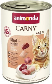 animonda Carny Nassfutter Katze Adult 6 x 400 g - Bild 1