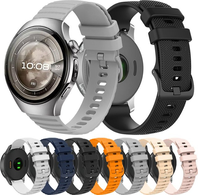 Huawei Uhrenarmband Silikon, 22 mm, 20 mm, Unisex - Bild 1