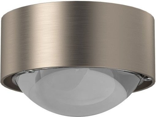 Top Light Puk Mini One LED-Deckenleuchte in Nickel matt mit mattem Glas und warmweißem Licht (2700K) - Bild 1