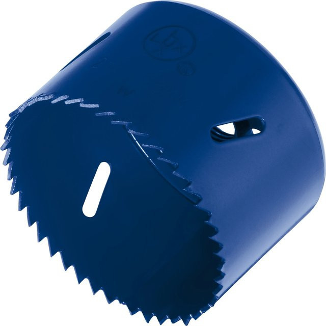 LUX-TOOLS Lochsäge aus Stahl in Blau mit 68 mm Durchmesser - Bild 1