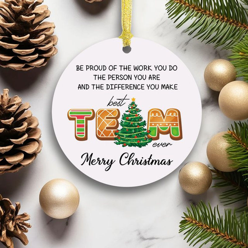 Weihnachtsschmuck als Hängeornament mit weißem Schriftzug aus Kunststoff für deinen Weihnachtsbaum - Bild 1