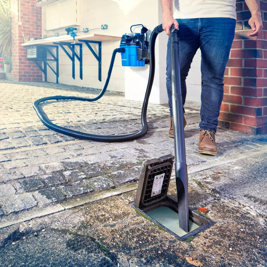 Vacmaster 18 Nass- und Trockensauger in Blau mit Fernbedienung, Beutelset und Gebläsefunktion - Bild 5