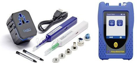 Trend Networks Glasfaserprüfgerät R240-PMIV Pegelmesser für MM/SM in Blau - Bild 1