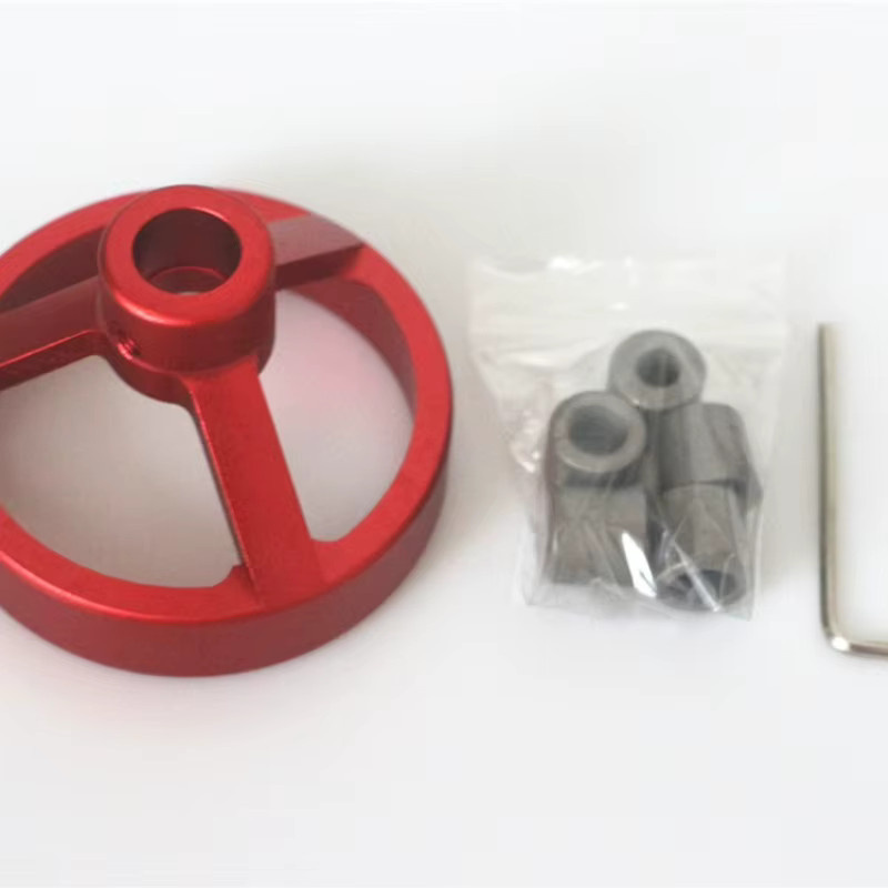 Woods 7-teiliges Dübel Jig Set zur Bohrführung für Holzbearbeitung in Rot - Bild 3