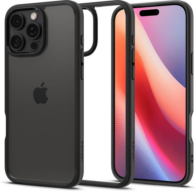 Spigen Ultra Hybrid Schutzhülle für Apple iPhone 16 Pro Max in Mattschwarz - Bild 1