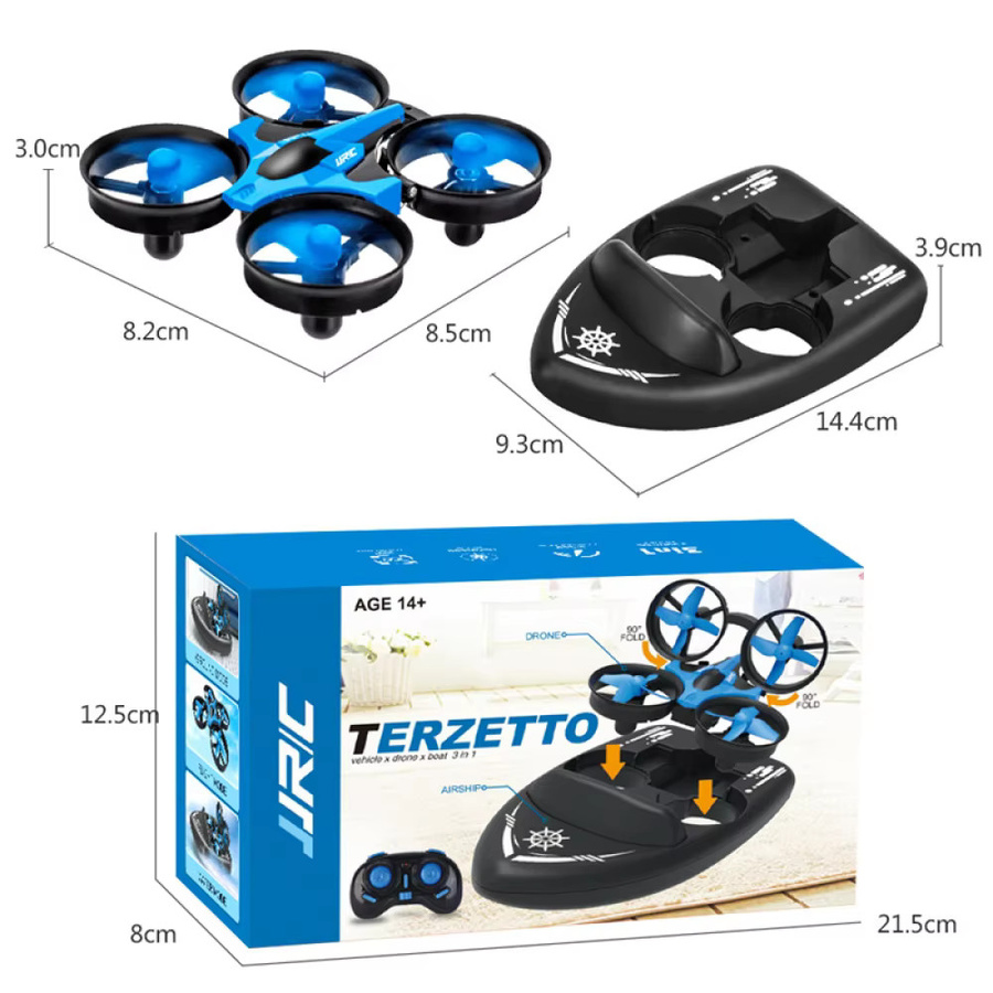 JJRC H36F RC Mini Drohne, 3in1, ferngesteuert, ab 14 Jahren - Bild 4