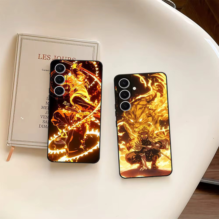 Anime Kyojuro Rengoku Handyhülle für Samsung Galaxy S24 FE S25 Ultra S23 S22 S21 S20 Plus Lite 5G in Multicolour - Bild 3