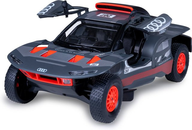 JAMARA Audi RS Q e-tron Diecast, Spielfahrzeug, 1:24, grau, Tür manuell - Bild 1
