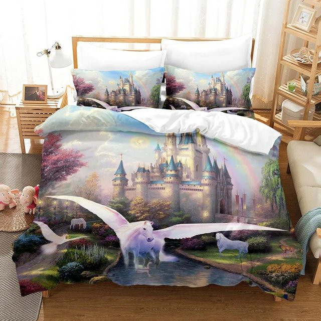 Lodestar Bettwäscheset mit Pferdemotiv aus Mikrofaser, 2-teilig, Mehrfarbig, B/H: 135 x 200 cm - Bild 1