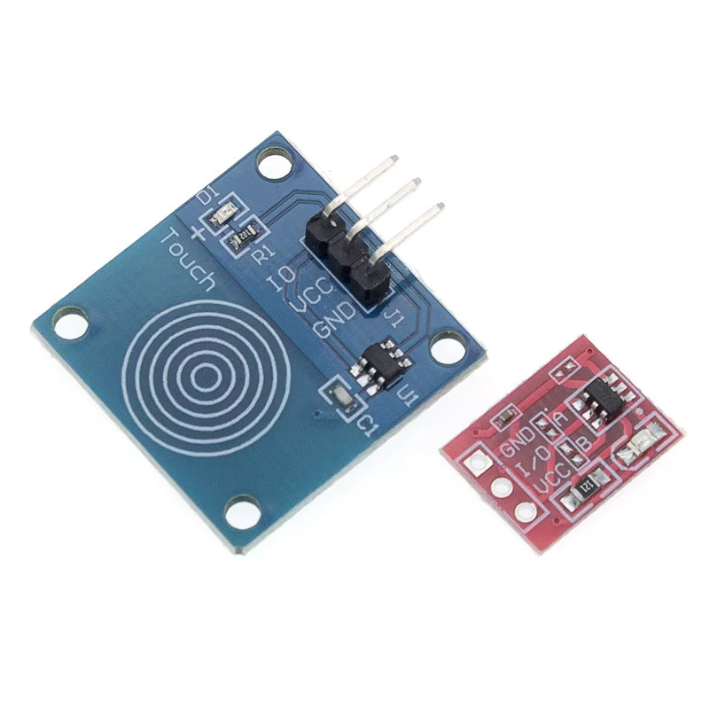 TENSTAR ROBOT TTP223 Kapazitives Touch-Schalter Modul Set, 10 Stück, Rot, Einkanal Rekonstruktion mit Selbst-Locking und No-Locking Optionen - Bild 2