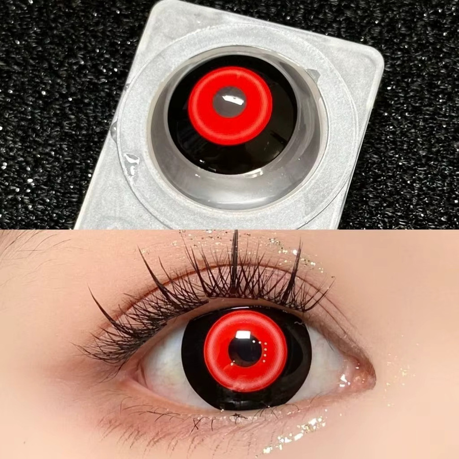 JeweLens Kaneki Ken Cosplay Farbkontaktlinsen, 2 Stück - Bild 2